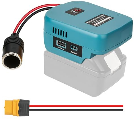 18V to 12V Step-Down Converter for Makita 18V LXT Battery for Power Adapter Wheel, DC 12V 10A 120W Buck Converter Regulator for Golf Cart RC Car Truck Light & DIY
