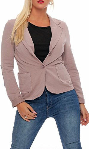 Malito Classico Blazer nella Base-Look Giacca Camicetta Elegante Ufficio 1651 Donna