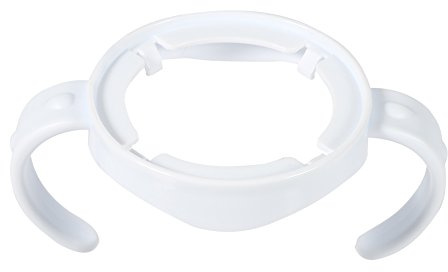 5 f?rpackningar Babymatningssjuksk?terskor Flaskh?llare Easy Grip Standard plasthandtag f?r f?r Series White