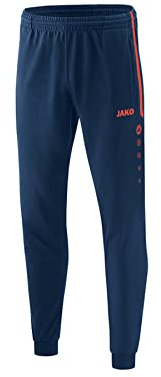 JAKO Competition 2.0 Pantalones de poliéster, Unisex Adulto, Azul Marino/Rojo, Extra-Large