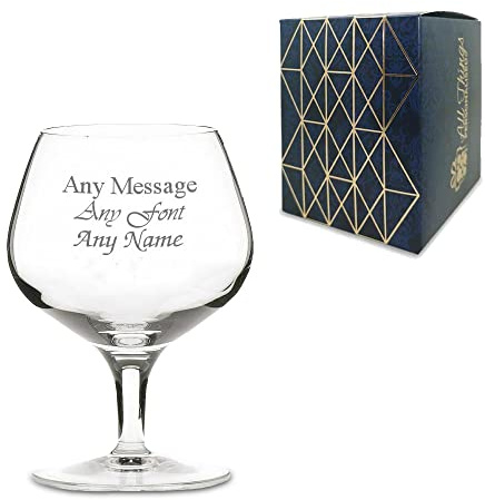 Personalised Engraved 230ml Napoleon Brandy Gift Box Wedding Birthday Christmas