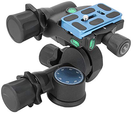 Kugelkopfhalterung, BENRO GD3WH Dreidimensionale kugelförmige Stativ-Kugelkopfplattform mit Kugelkopf für DSLR-Kamera
