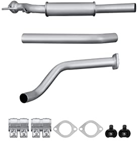 HELLA 8Lb 366 021-991 Silencieux Avant - Easy2Fit® Kit - Avant - À Trois Pièces - Kit Avec Pièces D'Assemblage