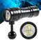 APLOS AP70 Scuba Diving Video Light, 6000 Lumen, 135 Degrees Wide Beam Angle, Underwater Flashlight with Red UV Light