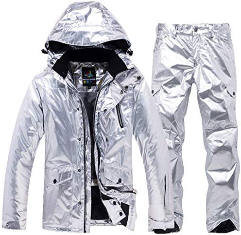 Saeohnssty D1 S Damen Skianzug Skijacke und Hose sehr warm winddicht wasserdicht