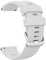 ANBEST Pulsera Compatible con Forerunner 255S/Vivoactive 4S/Venu 2S Correa, Reemplazar Pulsera Deportiva de Silicona para Garmin Vivomove 3S/Withings 18mm Smart Watch, Blanco