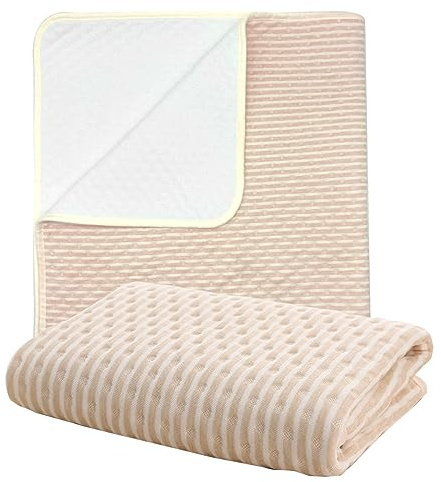 Inkontinenzunterlage Waschbar, Kleinkind Urin Pad Protector Bett Frauen Menstrual Leckage Pad Wiederverwendbare Cot Matratze Protector Bett Benetzungslaken für Baby Kinder (70 * 90cm/27.5 * 35.4'')