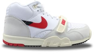 NIKE Air Trainer 1 herr träningsskor DZ2547 sneakers skor (UK 7,5 US 8,5 EU 42, vit universitet röd svart 100), White University röd svart 100, 42 EU