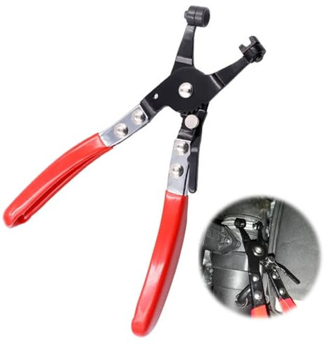 Pince de serrage de voiture, pince pour colliers de tuyau, pinces de fixation de tuyau, pinces métalliques, pour démonter, installer et réparer des voitures