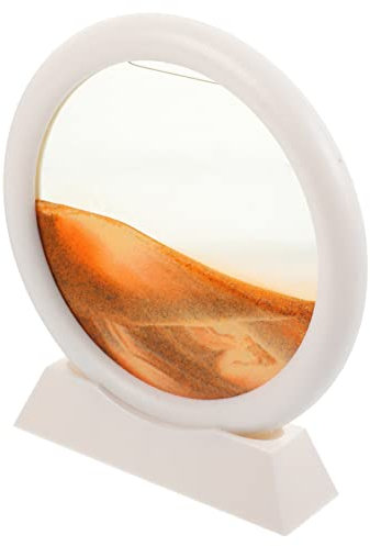 VICASKY 3D Sandmalerei Sanduhr Bürodekoration Treibsandspielzeug Sandkunstmalereiverzierung Kinderspielzeug Spielzeuge 3D-Treibsand-Dekor Treibsand-Kunstmalerei Haushalt Dekorationen Bild
