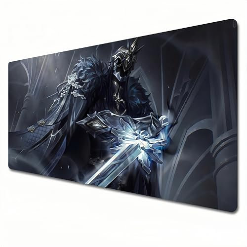 Capitano XXL Mauspad, Grau, Gaming-Mauspad, 90 x 40 cm, Schreibtischunterlage, Wasserfest, Rutschfest