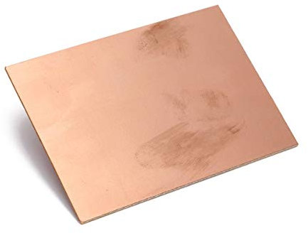 NO LOGO 1pc PCB 70x100x1.5mm Single Side Kupfer-Clad-Platte DIY Einer Seite Kupfer-Clad Einzel PCB Laminat Leiterplatte Glasfaser