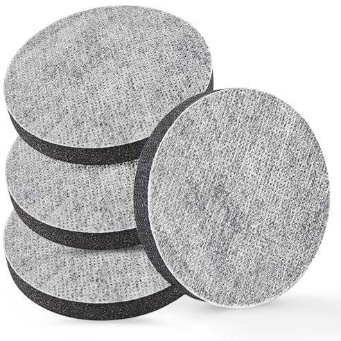 Micro Disc Water Filter Discs Compatible with Brita Fill and Go Water Filter Bottles Carafes, Reduce Chlorine, Microparticles and Other Impurities(Pack of 4)