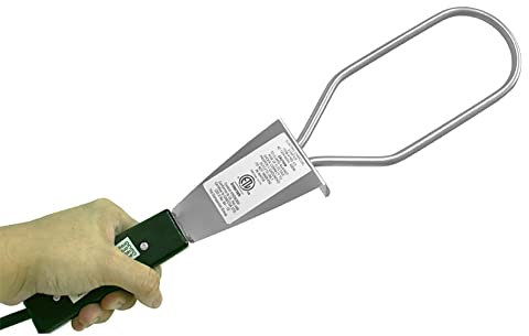 PODEC Allume-Charbon Électrique, Allume-feu pour Barbecue en Acier Inoxydable, Fumoir pour Barbecue, Briquettes À Allumage Facile Et Rapide, pour Barbecue Extérieur, Fumoir, Cheminée, Foyer