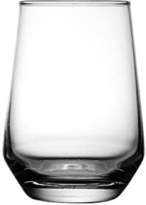 tazza di vetro Bicchieri trasparenti bicchieri da vino occhiali da vino a stelo senza calo di bicchiere di vino ideale for acqua, succo di frutta, birra, cocktail. Bicchiere da Acqua ( Color : 390ml )