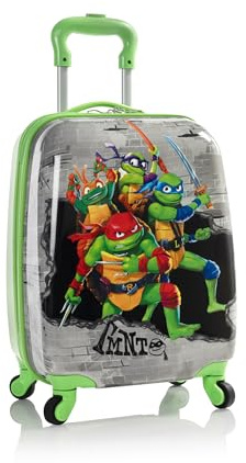 Heys TMNT Hardside 18 Luggage Spinner Carry-on Travel Trolley Suitcase for Kid