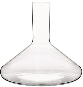 Alessi Eugenia NF09/4000 - Decanter di Design, Estetica Minimale, in Vetro Cristallino, 75 cl