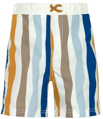 LÄSSIG Costume da Bagno per Bambini, con Pannolino da Nuoto Integrato, Colore Blu, Naturale, 19-24 Mesi, Taglia: 92, Multicolore, 24 Mesi