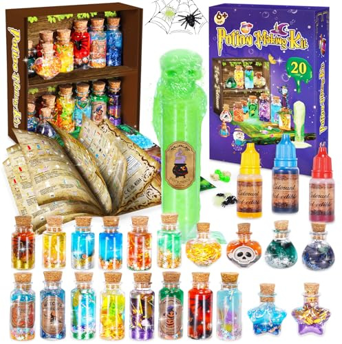Geschenk Mädchen 5 6 7 8 9 10 Jahre, Magic Zaubertrank Set Kinder Spielzeug ab 5 6 7 8 Jahre Jungen Bastelset Kinder ab 6-11 Jahre Basteln Mädchen 7 8 Jahre Kreative Weihnachten Geburtstag Geschenke