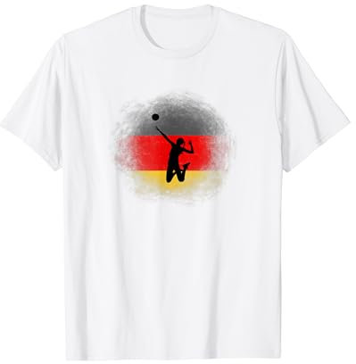 Volleyball Beachvolleyball Frauen Damen Deutschland Outfit T-Shirt