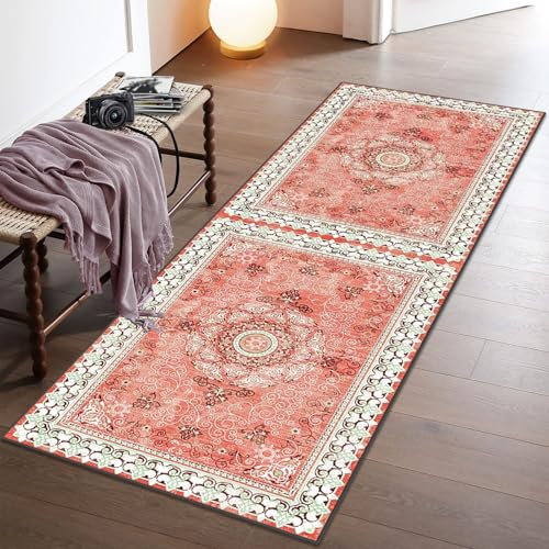 Xiaputcr Teppich Läufer Flur Küche 100 x 130 cm Modern rutschfest Waschbar Dauerhaft Küchenläufer Flurläufer, Schmutzfangmatte Fußmatte Innen für Korridor Schlafzimmer Innen Wohnzimmer Eingang