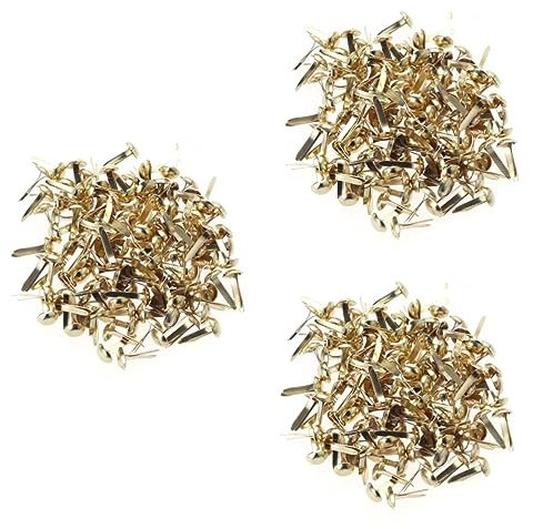 STOBOK 300stücke Mini Brads Pastellfarben Für Scrapbooking Basteln Und -projekte Einfache Anwendung Und Fadefrei Für Papierarbeiten Und Bänder