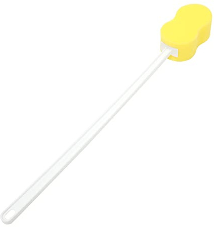 BIUDECO Brosse Dos Bain à Long Manche en Éponge et Pp, Légère Nettoyage Complet du Corps Lors D'une Utilisation Quotidienne