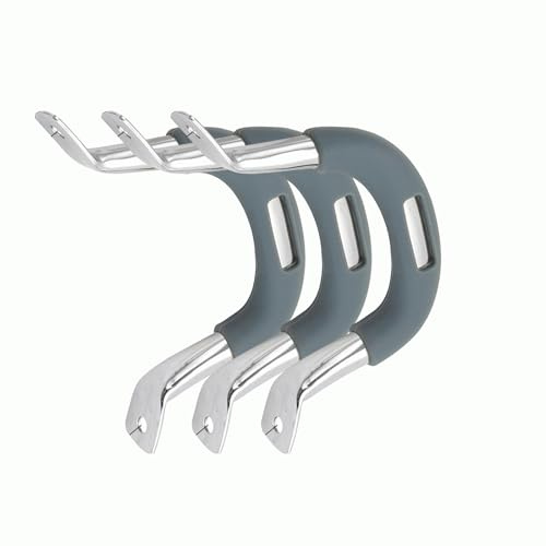 tuwiwol Mangos de repuesto para sartenes y ollas de acero inoxidable resistentes al calor, cómodos y ergonómicos, accesorios de cocina resistentes a