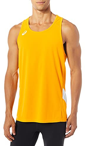 ASICS herrlag sveper singlet Gold/White XXL