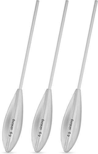 Storfisk fishing & more Sbirolino Forellenpose Bombarde Sbirulino Spirolino Pose Sinkend Set 3 Stück
