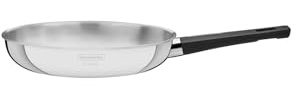 Tramontina - Sartén Grano Ø 30 cm - 3,4 l. Acero inoxidable triply y baquelita.