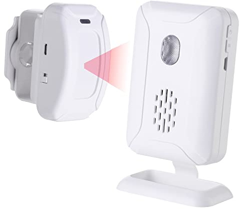 YisTech Caregive Pager Allarme letto e prevenzione delle cadute per pazienti anziani demenza, rilevatore di movimento senza fili, allarme per sicurezza domestica/sicurezza dei bambini (1 rilevatore di