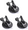 ThtRht 3 Pack Dash Cam Suction Mount Holder Without Rotating Joints Adapter Car GPS Navigator Suction Cup Base Stand for Dual Dash Cam Front Rear Car Camera WiFi Dash Camera Dashcams
