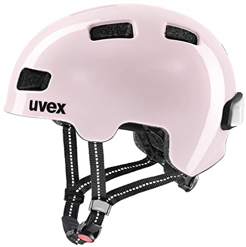 uvex hlmt 4 reflexx - Leichter Kinder-Helm - individuelle Größenanpassung - inkl. LED-Licht