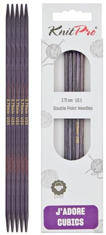 KnitPro J’adore Cubics Nadelspiele 8 (20cm) | 3,75mm
