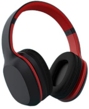 EIVOR Bluetooth sans Fil sur Les écouteurs avec Micro HD, réduction du Bruit HiFi Écouteurs de Musique stéréo, pour Un Casque léger et Portable du Fitness, des Sports, du Bureau, de la Famille,Rouge