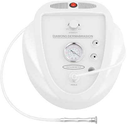 3 in 1 Diamant Dermabrasion Maschine Profi Diamant Mikrodermabrasion Maschine, Gesichtspflege Gerät Hautverjüngung Mikroschnitz-Schönheitsinstrument für Anti-Aging Mitesserentferner 220V