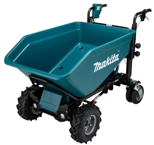 DCU602Z Brouette LXT avec cuve basculante électriquement 18V x2, 180 kg, 0-1,5 5,0 km/h