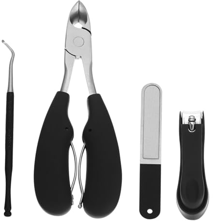 HAPINARY Kit Tagliaunghie Professionale Set Per Unghie Lima Tagliaunghie Per Unghie Dei Piedi Utensile Manuale Sicuro E Durevole