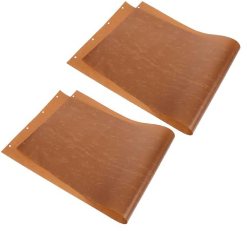 Holibanna 2pcs Pizza Peel Non-Stick Heat-Resistant Replacement Cloth Reusable Baking Parchment Paper for Oven Baking Tray and Pizza Transfer in Kitchen