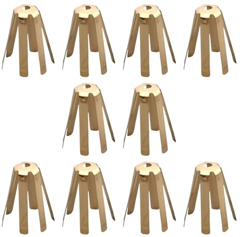 10lots Brass Hose Adapter Golf Club Weight Balancing Tool 6 Prong 350 Series Compatible Easy Installation Tool Golf Club Customization Tool