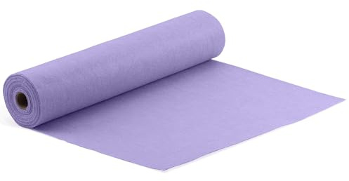 Vaessen Creative 10426-047 Filzrolle-Helles Lila (Violett) -45 cm x 5 m x 1 mm-zum Basteln & Nähen-für Kostüme, Blumen und Dekorationen