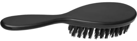 ULTECHNOVO Nackenbürste für Männer Bartbürste mit Weichen Borsten Haarbürste für Bartpflege Gesichtshaarbürste Haarmassagebürste Bartbürste für Männer Schnurrbartbürste Haarölkamm Friseurkamm