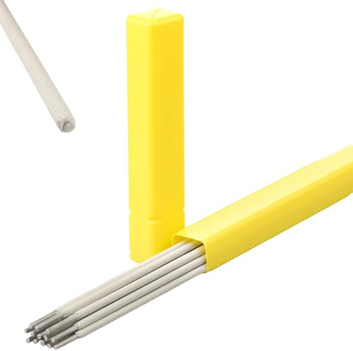 13 Pcs E4043 Aluminum Welding Electrodes Rods - 1/8 x 14 Arc Welding Stick with Quick Arc Start & Low Spatter, for Automotive & Marine Alloy Repair