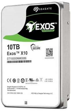 Seagate Exos X10 Enterprise Hard Drive ST10000NM0096 10 TB - SAS 12Gb/s