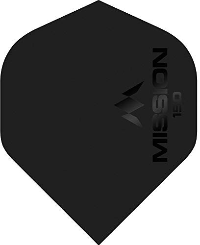 Mission Logo 150 Dart-Flights, 150 Mikrometer, Standard