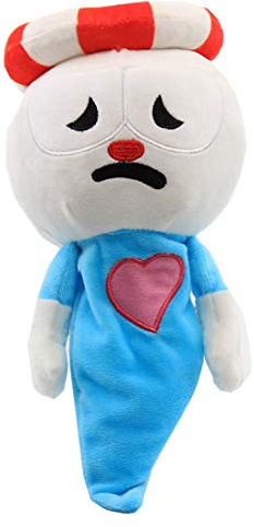 uiuoutoy Plush Soft Toys Devil Boss Ghost Mecup and Brocup Dolls Gift (Ghost)