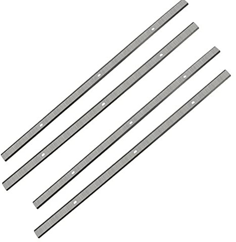 Générique WNJ-Tool, 4 pièces 13 333mm HSS Couteau Rabot Lame pour Scheppach PLM1800 Outil de Travail du Bois,pour DH 330, DH316