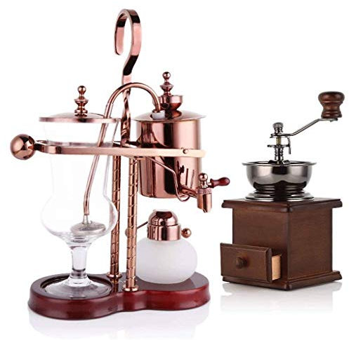 SOVORM Cafetera Cafetera Ajuste programable de acero inoxidable Funcionamiento silencioso Cafetera de goteo con cafetera y filtro (Color : C) (Color : A) The New