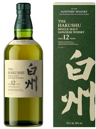 Suntory Japanese Whisky - Hakushu 12 Year Old - 100th Anniversary Edition - Fresh & Smoky. 70 cl. 43% ABV